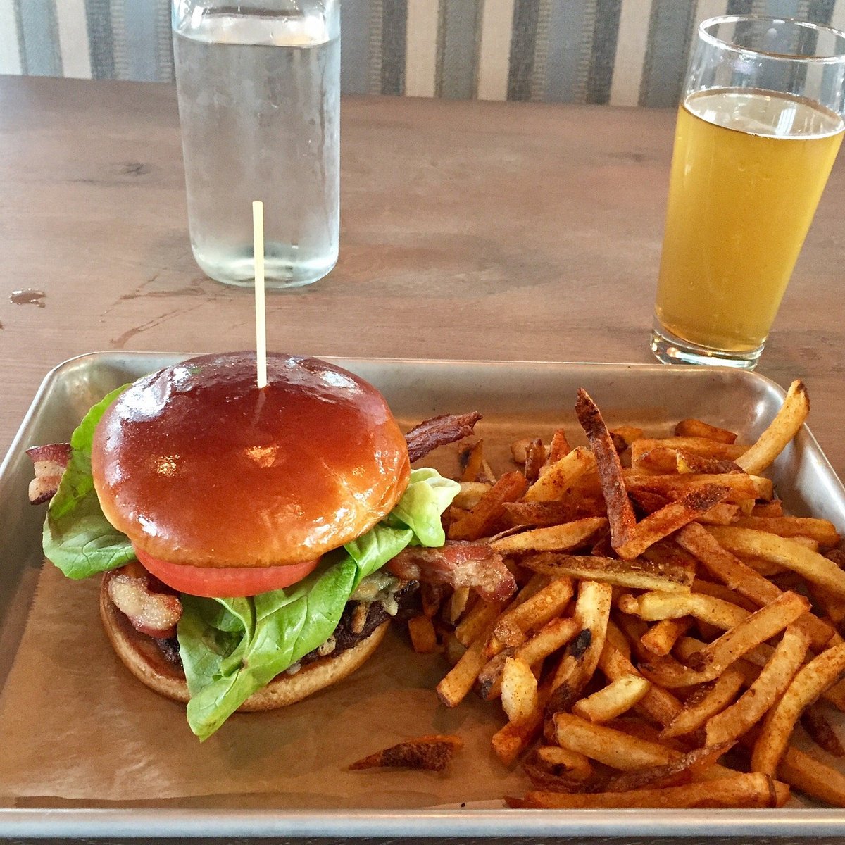 Jekyll Brewing signature dishes Brewery BurgerFish & ChipsSouthern PoutineGiant Pretzel with Beer Cheese